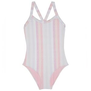 Splendid Girl’s Ombré Stripe One Piece Swimsuit